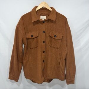 Thread & Supply Brown Utility Jacket Women’s Size Large